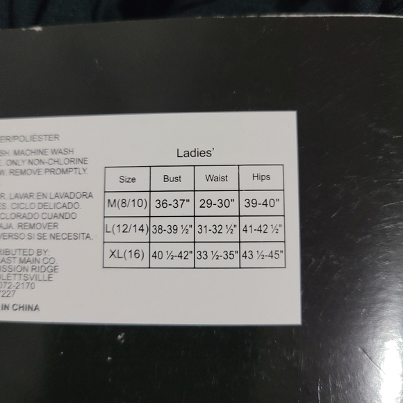 Halloween PJ Set - Glow in Dark Women Sz XL - Picture 6 of 7